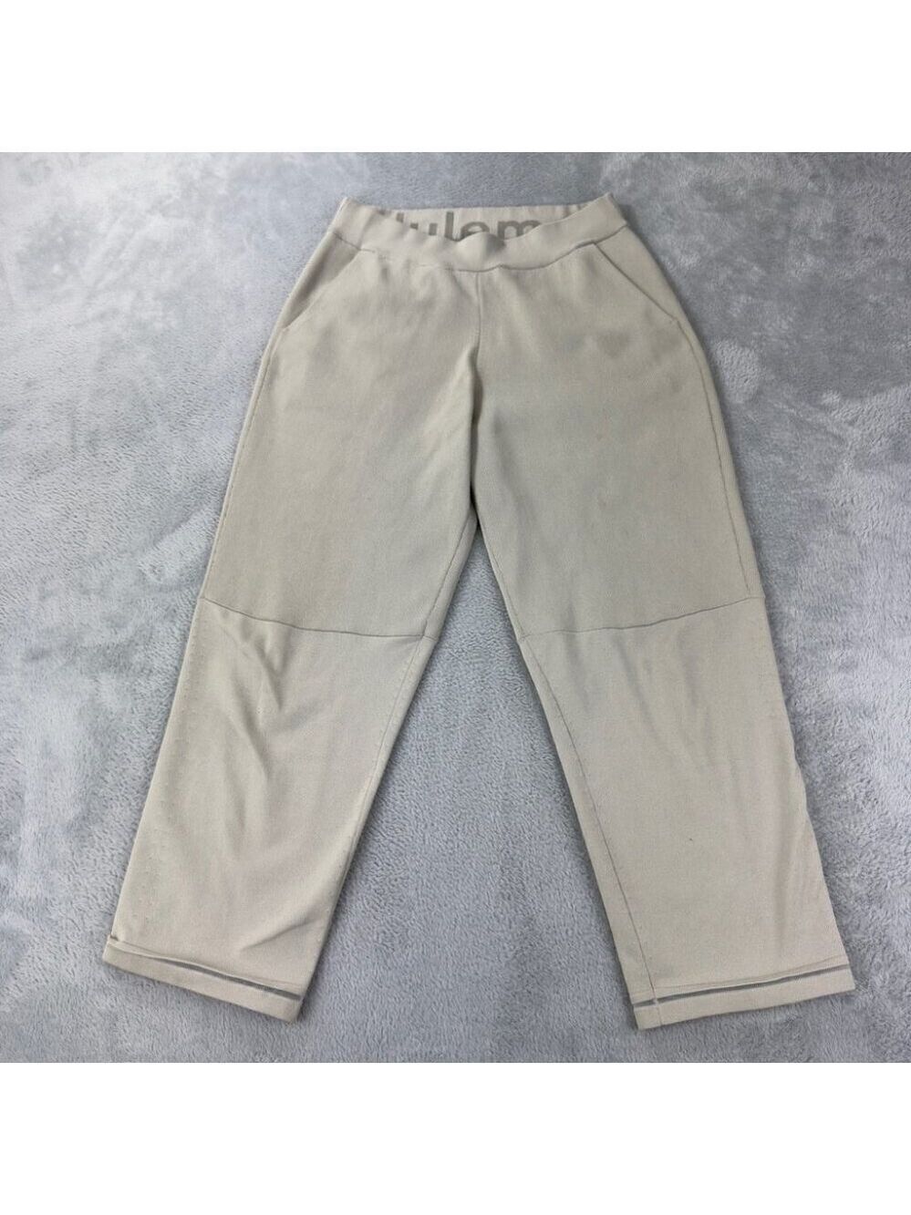 Lululemon Relaxed-Fit High-Rise Knit Cropped Pants 24” Women’s Size S